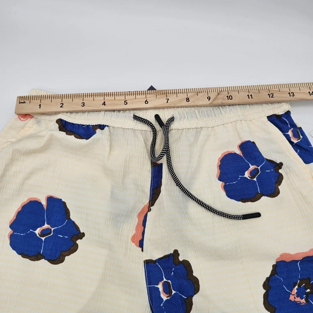 Sovereign Code Kids Boys Shorts Floral Seersucker Swim Beach Trail Birch S 7/8
